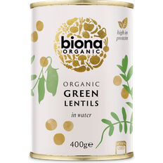 Biona Organic Green Lentils 400g