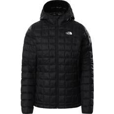 Outdoor Jackets - Women The North Face Women's Thermoball Eco Hooded Jacket - TNF Black
