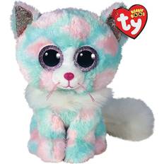 TY Soft Toys TY Beanie Boos Opal Pastel Cat 15cm
