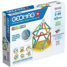 Geomag Byggeleker Geomag Super Color Recycled 42 st flerfärgad