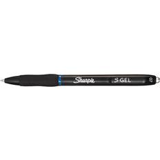 Sharpie Hobbymaterial Sharpie S-Gel, Indragbar gelpenna, Blå, Svart, Medium, 0,7 mm, Låda
