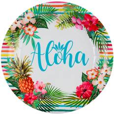 Vegaoo Papperstallrikar Aloha 10-pack