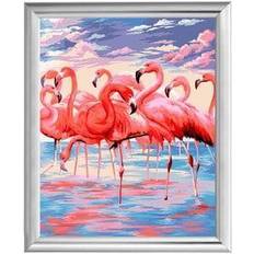 Paint by numbers Paint by numbers Flamingos