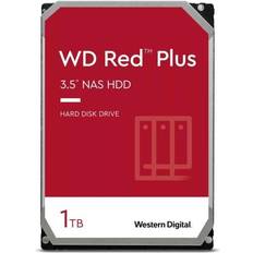 Hard Drives Western Digital Red Plus NAS WDBAVV0010HNC-WRSN 1TB