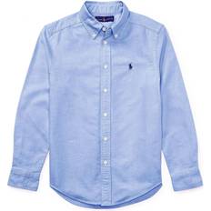 Blau Hemden Polo Ralph Lauren Boy's Oxford Shirt - Blue