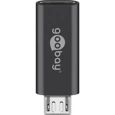 Goobay USB Micro B - USB C M-F Adapter