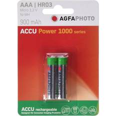 AGFAPHOTO Accu Power 1000 Seriess AAA 900mAh 2pcs