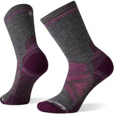 Merino Wool Socks Smartwool Hike Full Cushion Crew Socks Women - Medium Gray
