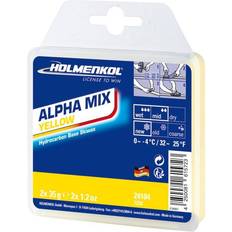 Holmenkol Voks Skismøring holmenkol Alphamix Yellow 35g 2-pack