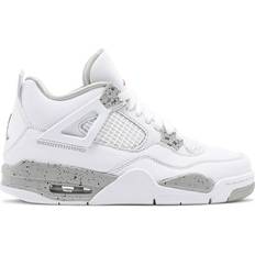 Children's Shoes Nike Air Jordan 4 Retro White Oreo GS - White/Tech Grey/Black/Fire Red