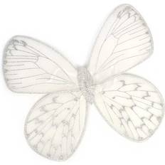 Den Goda Fen Children Butterfly Wings White/Silver