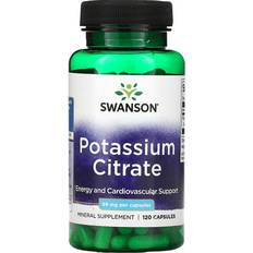 Swanson Vitamins & Minerals Swanson Potassium Citrate 99mg 120 pcs