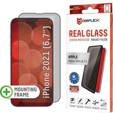 Displex Real Glass Privacy Screen Protector for iPhone 13 Pro Max