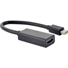 Kabler Gembird Mini Displayport-HDMI M-F Adapter 0.2m