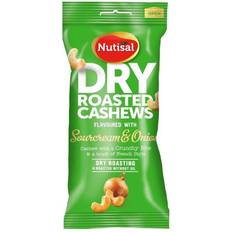 Cashewnøtter Nøtter og frø Nutisal Dry Roasted Cashews Sourcream & Onion 60g