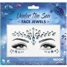 Smiffys Moon Glitter Face Jewels Under The Sea