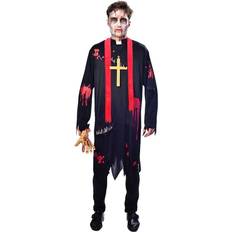 Amscan Mens Zombie Priest Costume