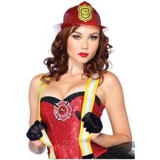 Leg Avenue Red Fire Woman Hat Fancy Dress One Size