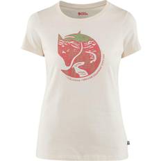 Fjällräven Damen T-Shirts & Tanktops Fjällräven Arctic Fox Print T-shirt W - Chalk White