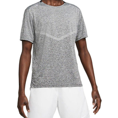 Nike Herre T-skjorter Nike Dri-FIT Rise 365 Short-Sleeve T-shirt Men - Smoke Grey/Heather
