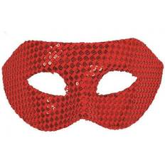 Bristol Novelty Sequin Eyemask Red