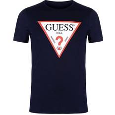 Guess Clothing Guess Logo T-shirt - Blue Navy