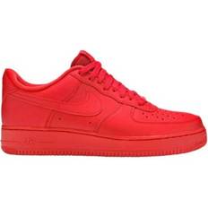 Red Shoes Nike Air Force 1 Low '07 LV8 1 M - University Red/Black