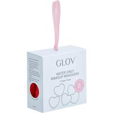 GLOV Ansiktsrengöring Make-up removal pads Heart Pads Remover Pads Red 5 Stk