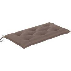 vidaXL - Chair Cushions Brown (110x50)