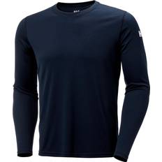 Helly Hansen Basisschicht-Oberteile Helly Hansen Tech Crew Long Sleeve T-shirt Men - Navy