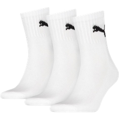 Damen Unterwäsche Puma Unisex Adult Crew Socks 3-pack - White