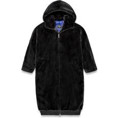 UGG Koko Oversized Faux Fur Coat - Ink Black