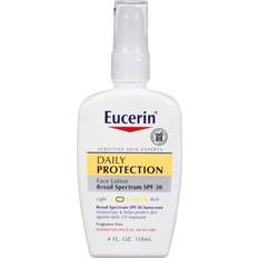 Eucerin Sunscreen & Self Tan Eucerin Daily Protection Face Lotion Broad Spectrum SPF30 4fl oz