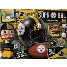 YouTheFan Pittsburgh Steelers Wooden Retro Series Puzzle 333 Pieces