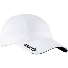 Dame - Hvite Capser Craft Sportswear Running Cap Unisex - White