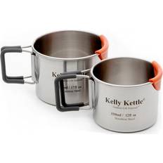 Kelly Kettle Camping Cooking Equipment Kelly Kettle Camping Cup 2-pack