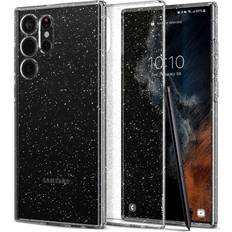 Samsung Galaxy S22 Ultra Mobildeksler Spigen Liquid Crystal Glitter Case for Galaxy S22 Ultra