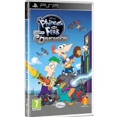 Abenteuer PlayStation Portable-Spiele Phineas and Ferb: Across the 2nd Dimension (PSP)