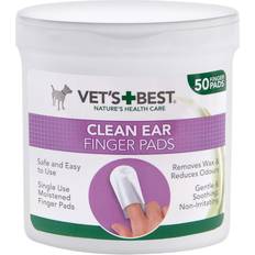 Hunder - Pels- & tannhelseprodukter Husdyr Vets Best Clean Ear Finger Pads 50-pack