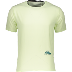 Nike Dri-FIT Rise 365 Short-Sleeve Trail Running Top Men - Lime Ice