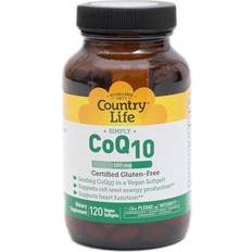 Country Life CoQ10 100 mg 120 Vegan Softgels