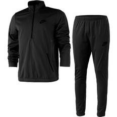 Nike Sportswear Sport Essentials Poly-Knit Tracksuit Men - Black/Dark Smoke Grey