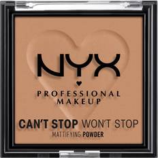Kompakt Pudder NYX Can't Stop Won't Stop Mattifying Powder #07 Caramel