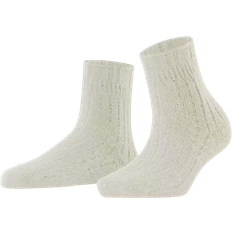 Kaschmir Socken Falke Bedsock Rib Women Socks - Off-White
