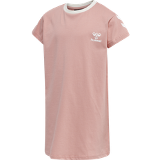Rosa Kleider Hummel Mille T-shirt Dress S/S - Rosette (213909-3095)