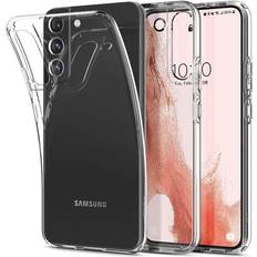 Samsung Galaxy S22 Mobildeksler Spigen Liquid Crystal Clear Case for Galaxy S22