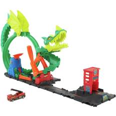 Spielzeugautos Hot Wheels Dragon Drive Firefight Track Set