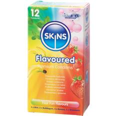 Kondomer Skins Flavoured 12-pack