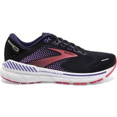 Overpronation Running Shoes Brooks Adrenaline GTS 22 W - Black/Purple/Coral