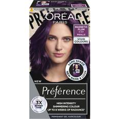 Glanz Bleichmittel L'Oréal Paris Preference Vivids Permanent Gel Hair Dye, Magnetic Plum 3.16, long-lasting, high-intensity hair colour